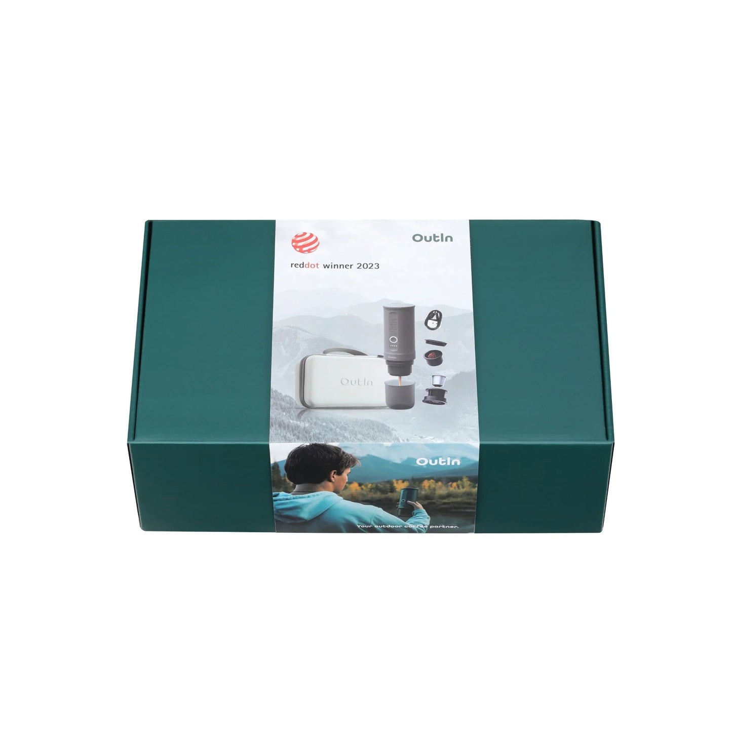 Traveler Espresso Gift Set (Forest Green)